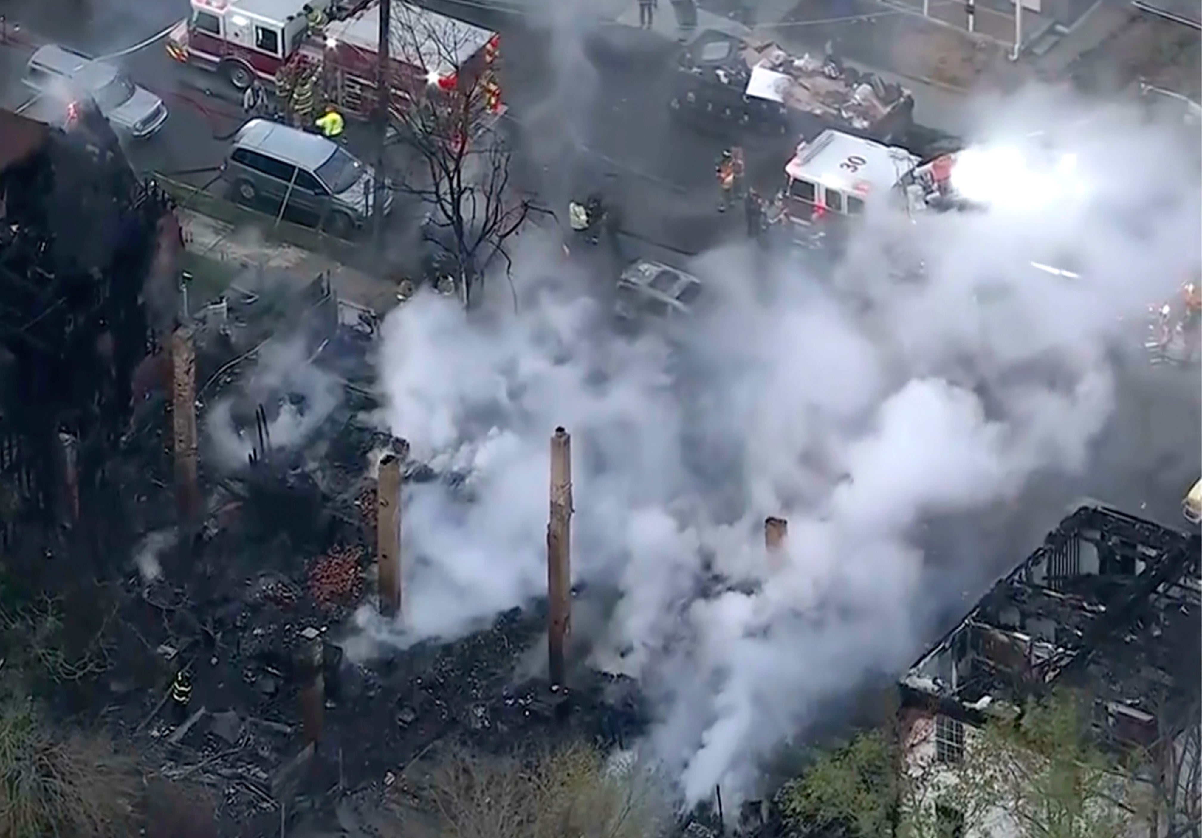 New Jersey Fire-Homes Destroyed