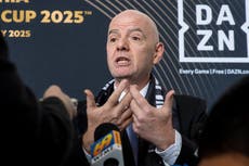 FIFA president Infantino promises 'the world will be welcomed' as Club World Cup preps for US debut