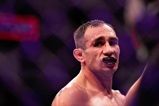 <p>Former UFC interim lightweight champion Tony Ferguson</p>