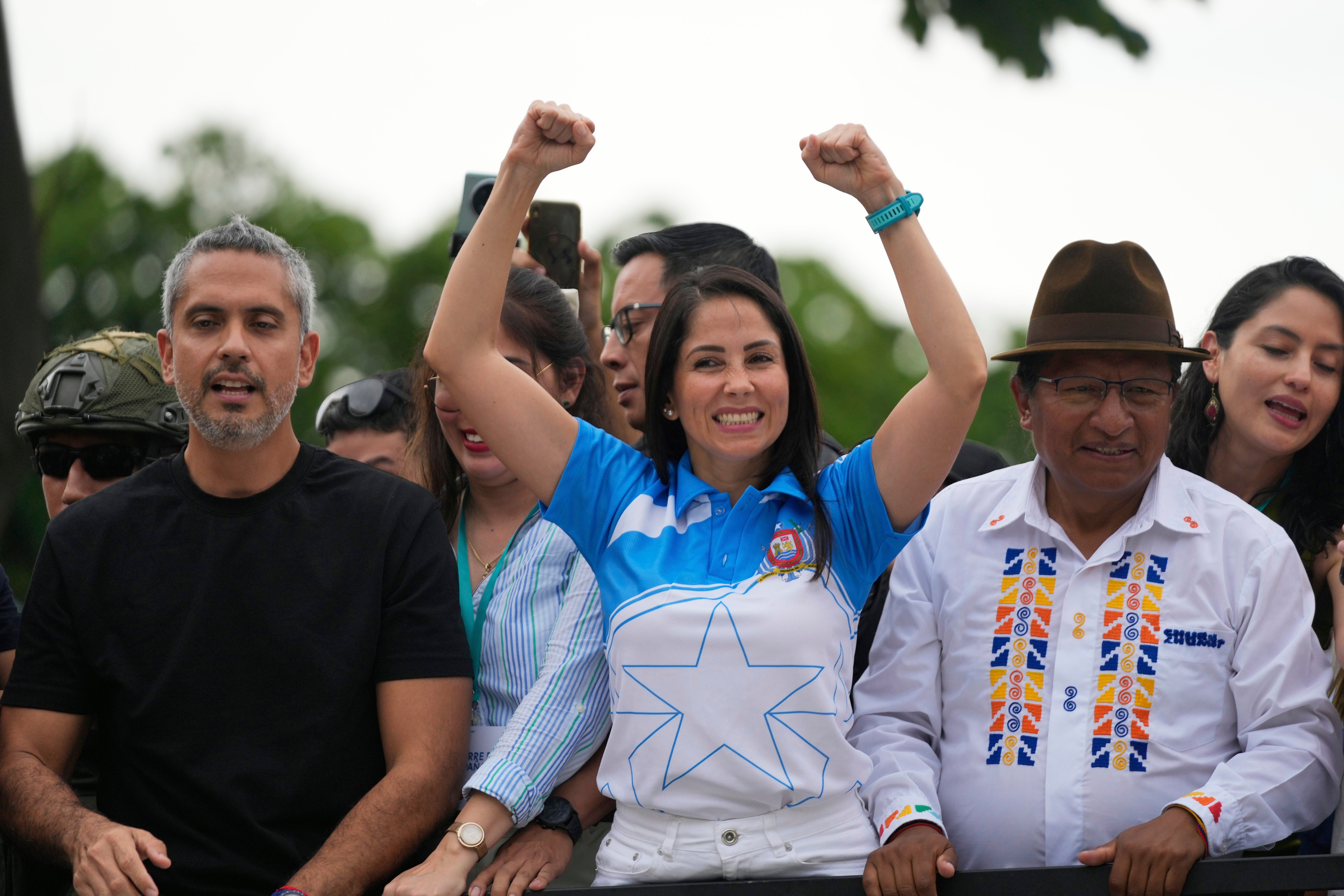ECUADOR-ELECCIONES CAMPAÑA