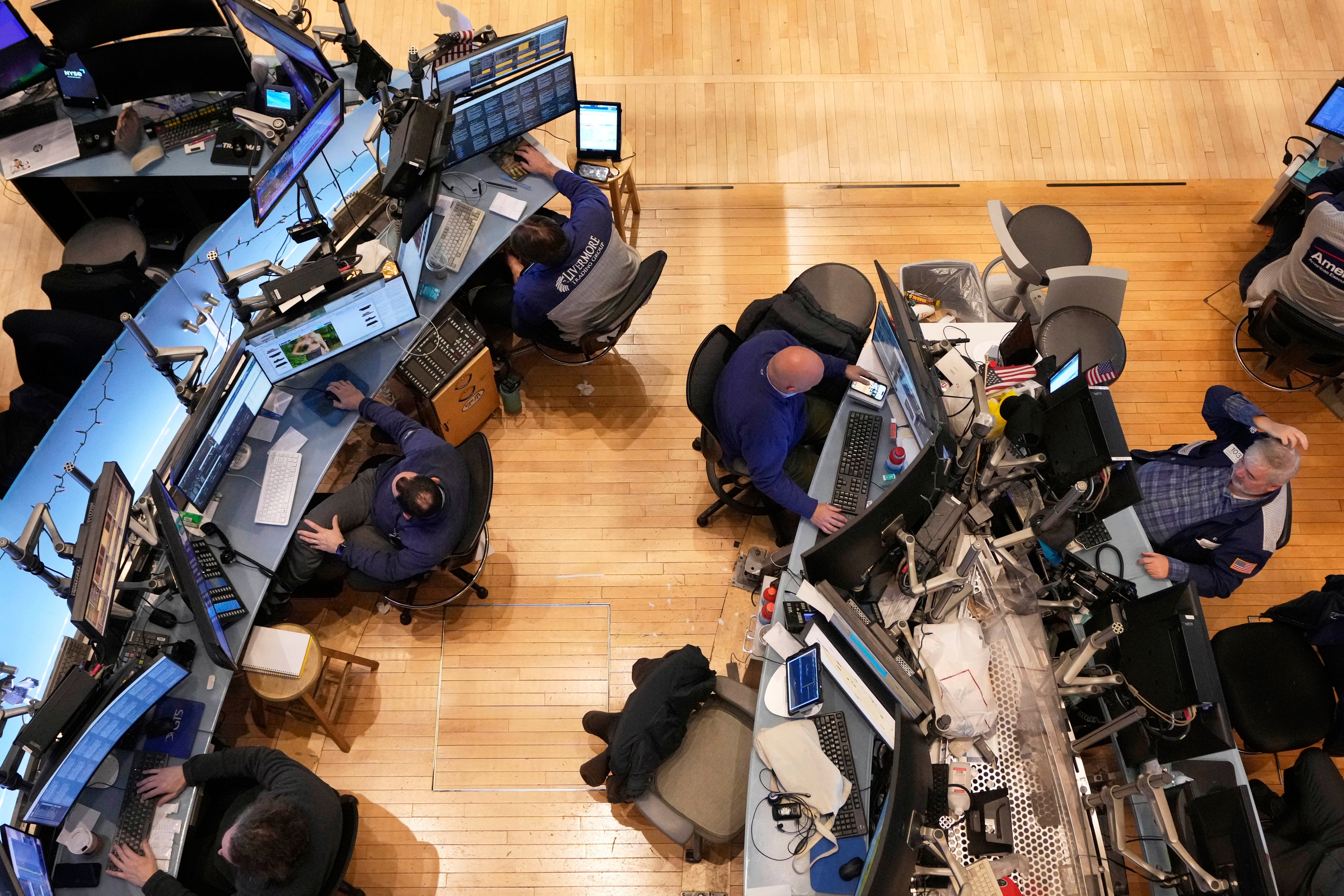 Financial markets have been up and down today