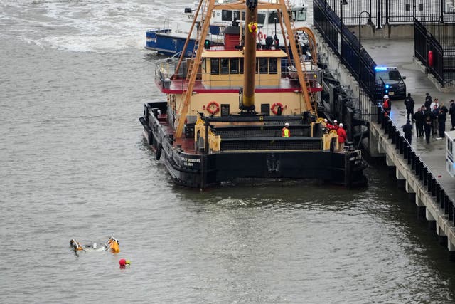 <p>A New York senator has pushed for a ban on sightseeing helicopter tours around New York City, following the tragic crash that killed six people</p>