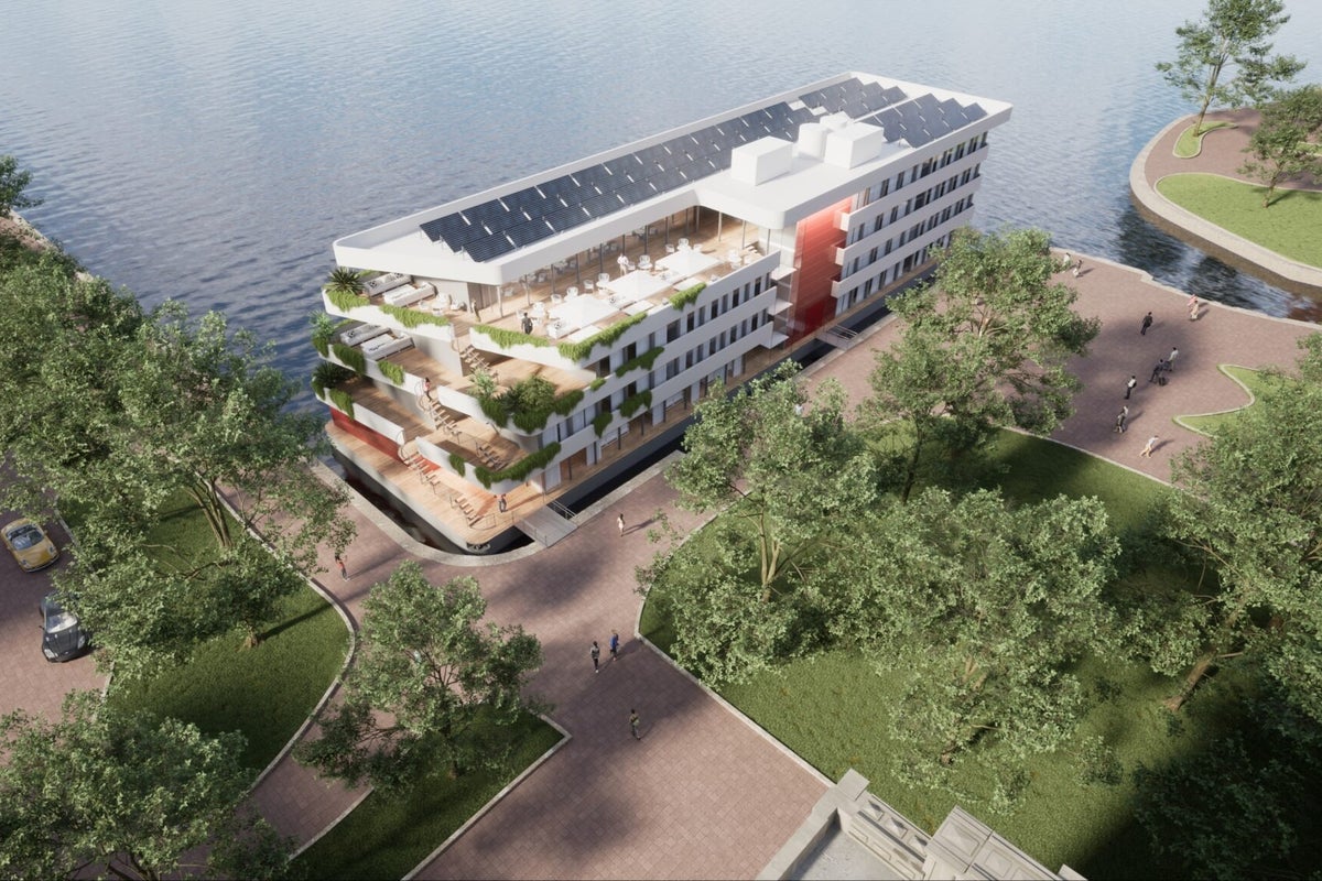 Plans Announced for 120-Room Floating Hotel in Cardiff Bay by 2027