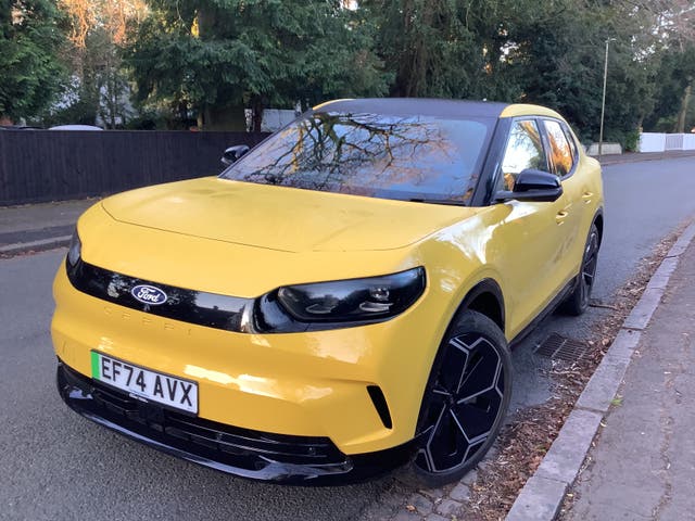 <p>Nod to the past: The best thing about the new Capri is the way it looks</p>