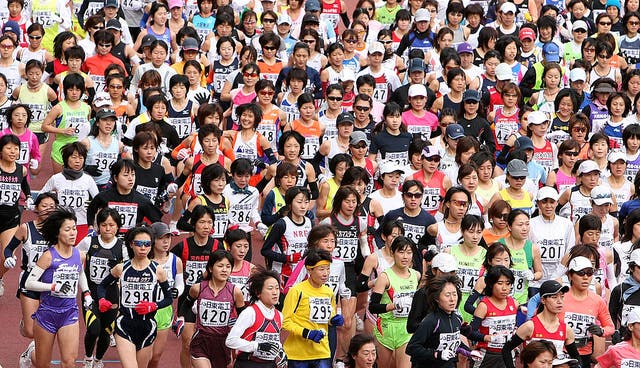 <p>Matt Fox was in Japan to compete in the Osaka Marathon</p>