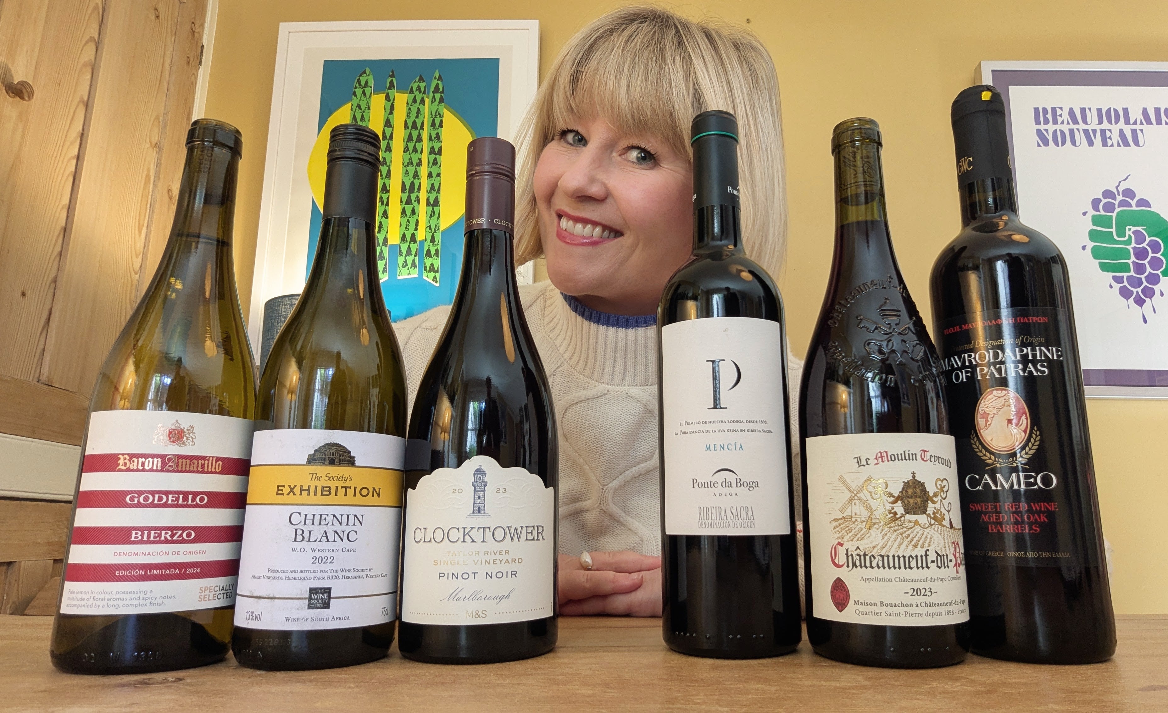 <p>This week, Rosamund chooses her favourite wines to drink at Easter</p>