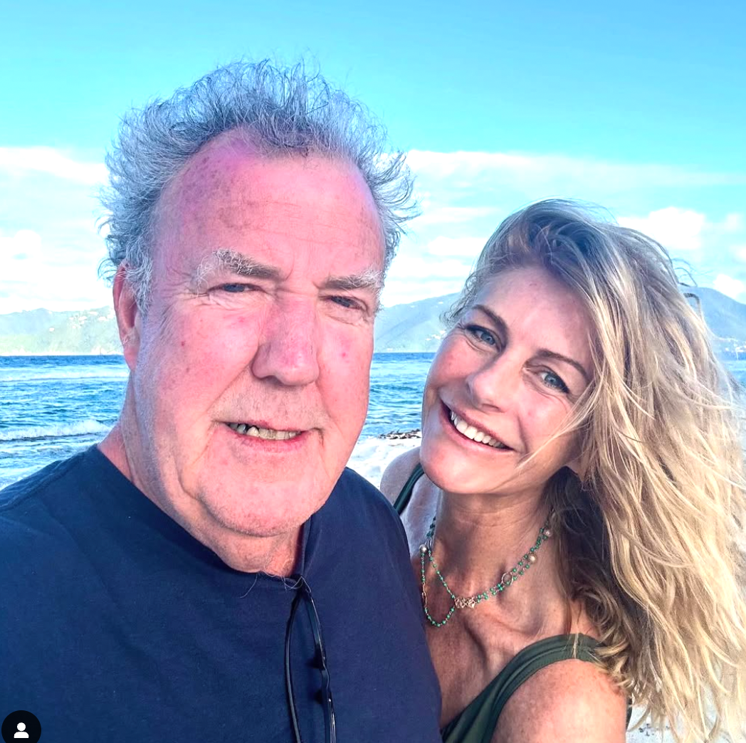 Hogan and Clarkson have been together since 2017