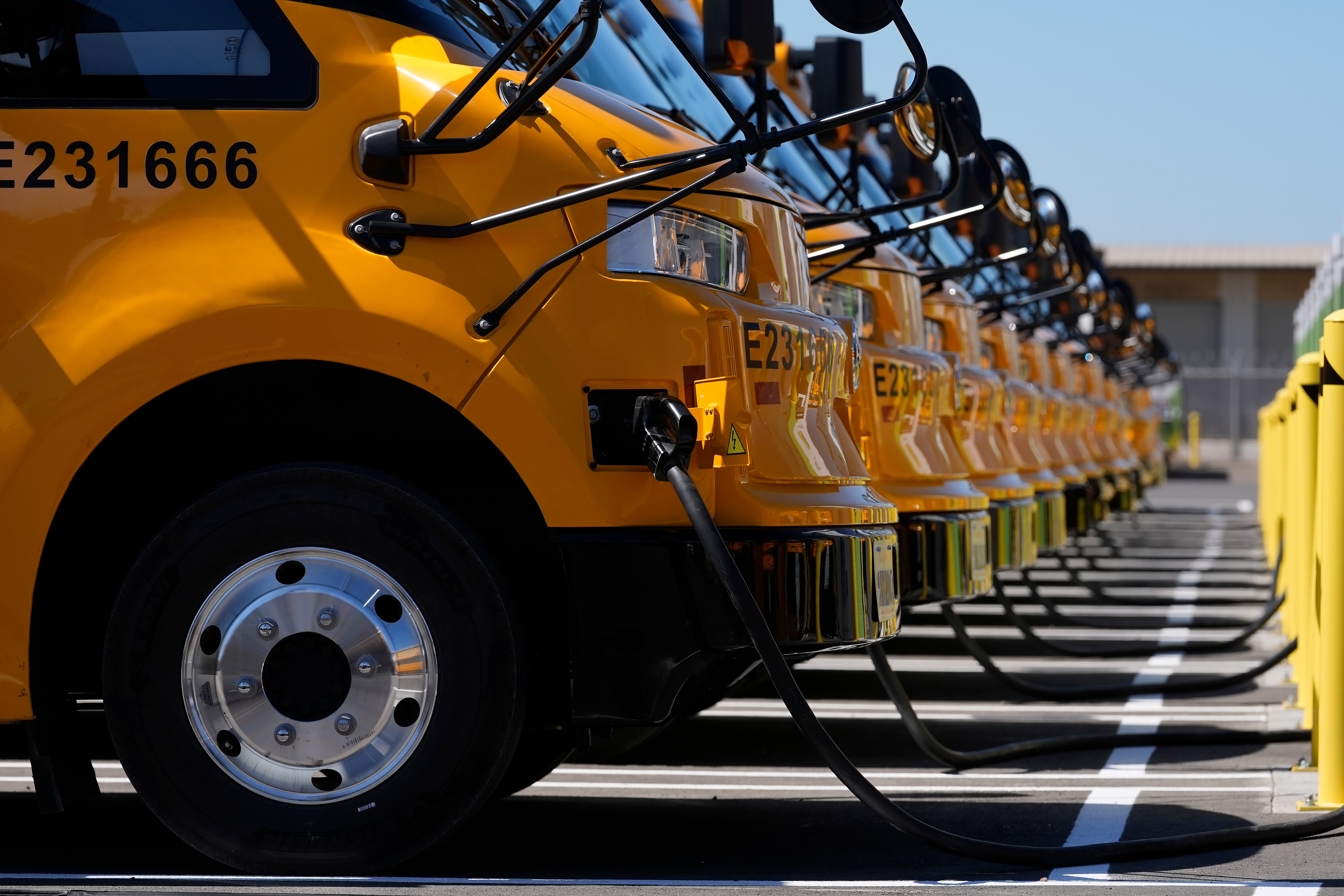 Electric School Buses Funding Freeze