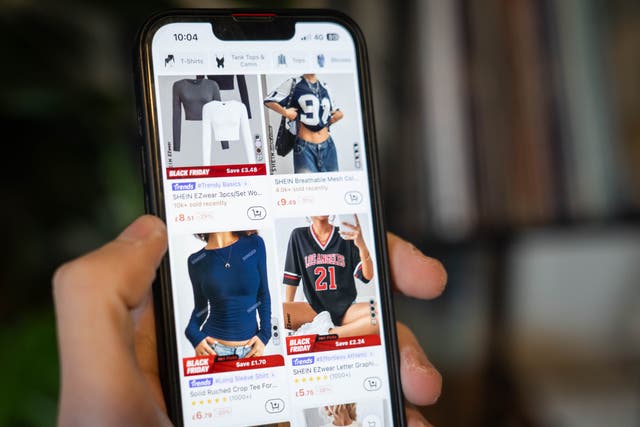 Online fast fashion retailer Shein is a step closer to launching its shares on the London stock market (James Manning/PA)
