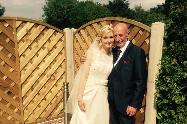 Lewis Stone with his granddaughter Sammy (Family handout/PA)