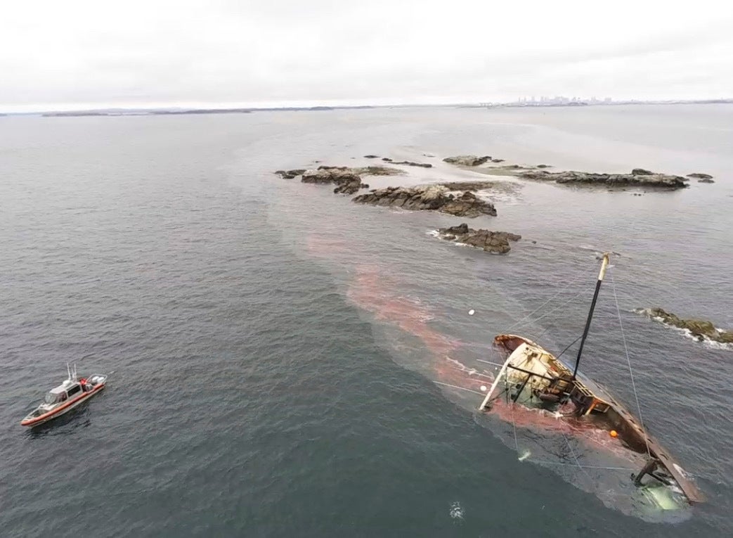 Fishing Boat Diesel Spill