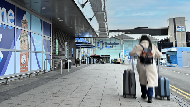 <p>Half of Birmingham Airport’s daily departing passengers leave before 8am</p>