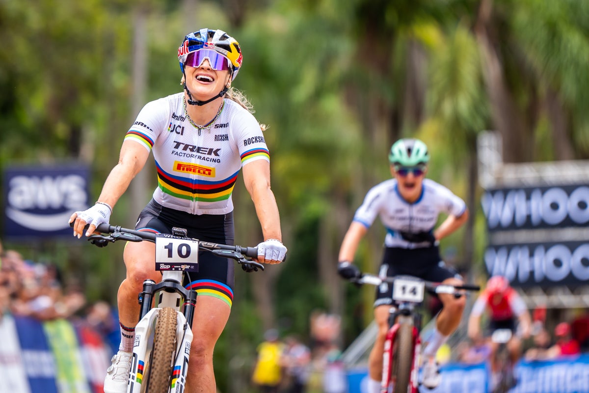 Britain’s Evie Richards makes mountain biking history as most decorated female short-track rider Britain’s Evie Richards makes mountain biking history as most decorated female short-track rider