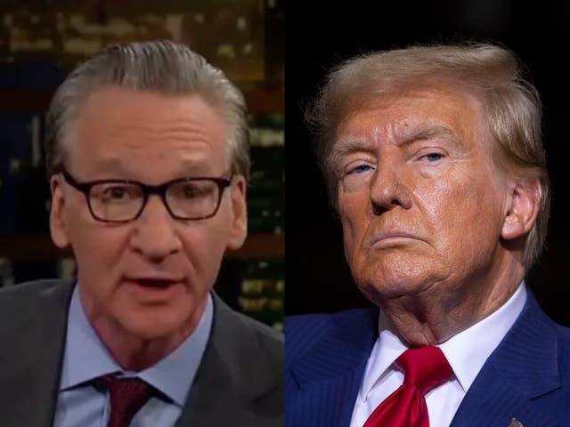 <p>Bill Maher appears to have changed his mind about Donald Trump once again, writing in a recent article that the president’s first 100 days back in office had been ‘a s***show’</p>