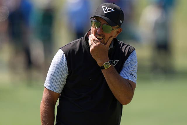 Phil Mickelson missed the cut for only the fourth time in 32 Masters appearances (Matt Slocum/AP)