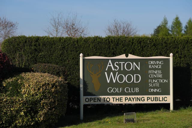 The incident happened at Aston Wood Golf Club in Birmingham (Jacob King/PA)