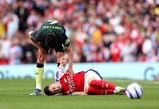 Mikel Arteta and Gabriel Martinelli fume at Christian Norgaard scissor tackle: ‘He could have broken my leg’