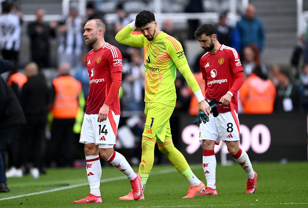 <p>Man United were condemned to a thrashing at St. James’s Park</p>