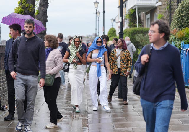 <p>The UK’s run of warm spring weather has come to an abrupt end</p>