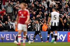 Barnes sends Eddie Howe get well message with Newcastle win against Manchester United
