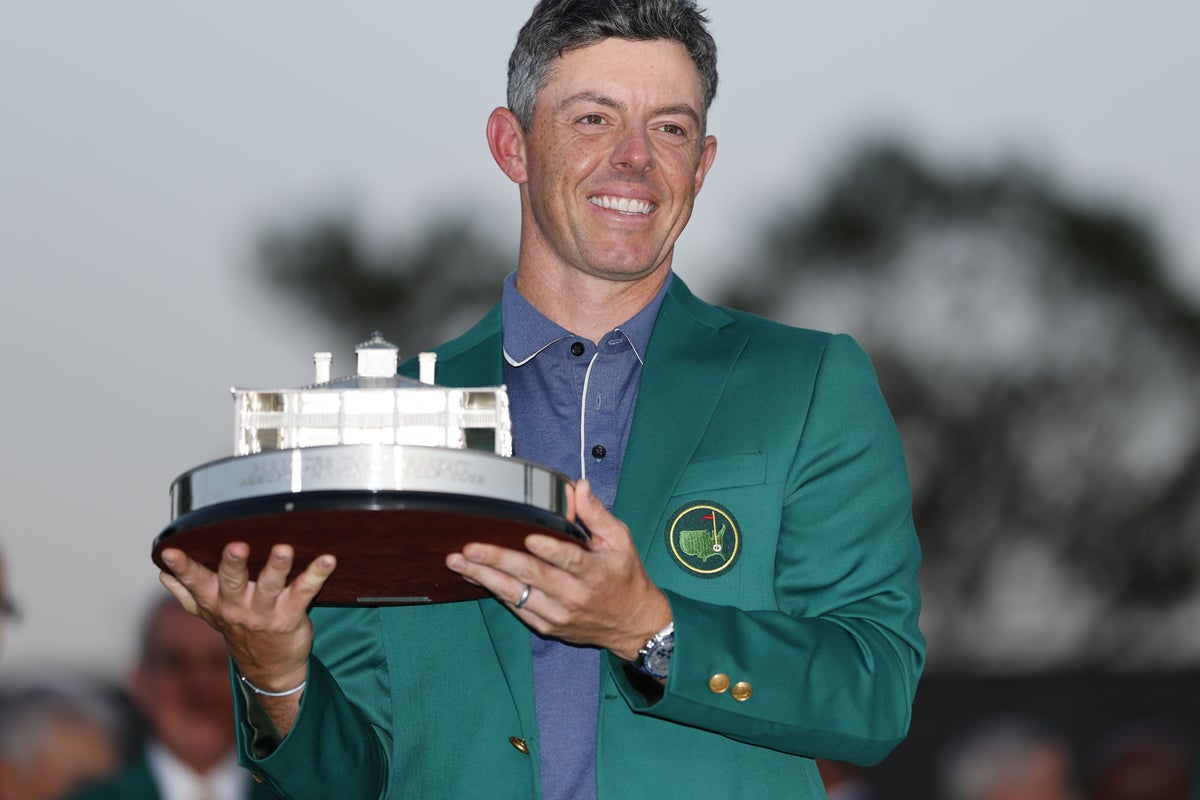 Tearful Rory McIlroy ends decade of pain in historic Masters win to seal grand slam
