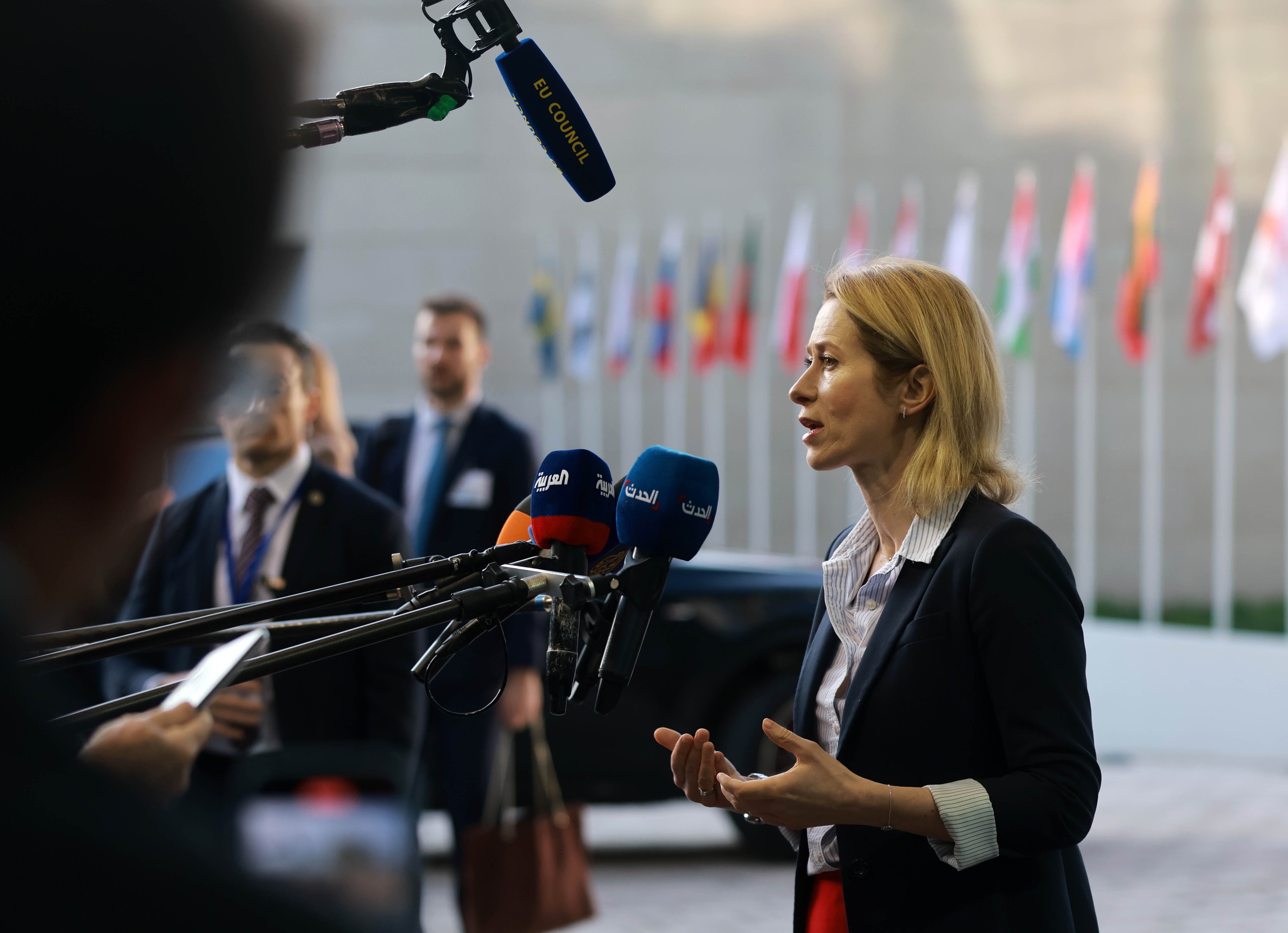 La directrice de la politique étrangère de l'UE, Kaha Karas, a appelé à