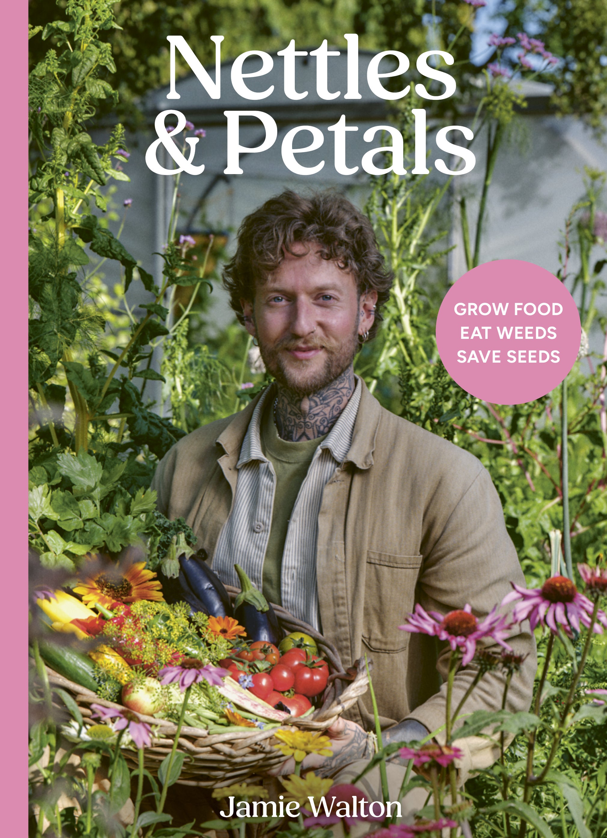 This is a handout photo of Jamie Walton, author of Nettles and Petals: Grow Food. Eat Weeds. Sow seeds, published in hardback by Leaping Hare Press, priced £16.99. See PA Feature GARDENING Advice Weeds. WARNING: This picture must only be used to accompany PA Feature GARDENING Advice Weeds. PA Photo. Picture credit should read: Samuel Binstead/PA