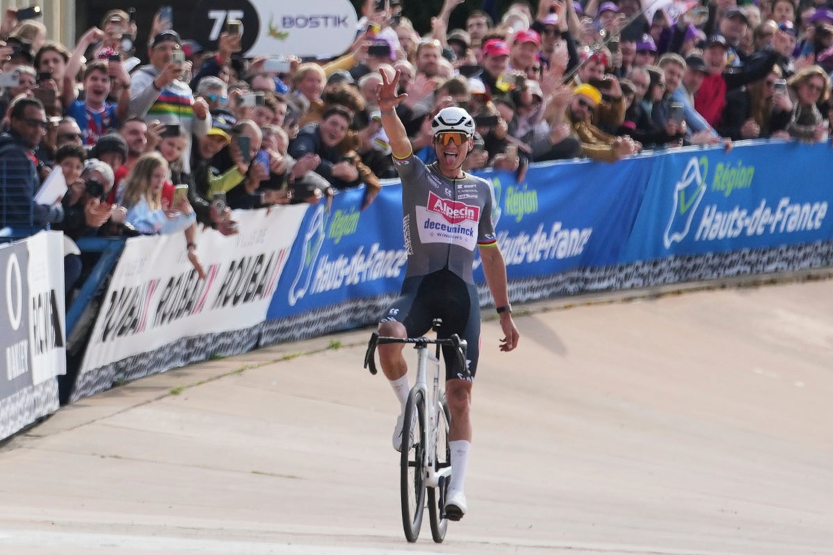 Man Turns Himself In After Throwing Bottle at Van der Poel During Paris-Roubaix