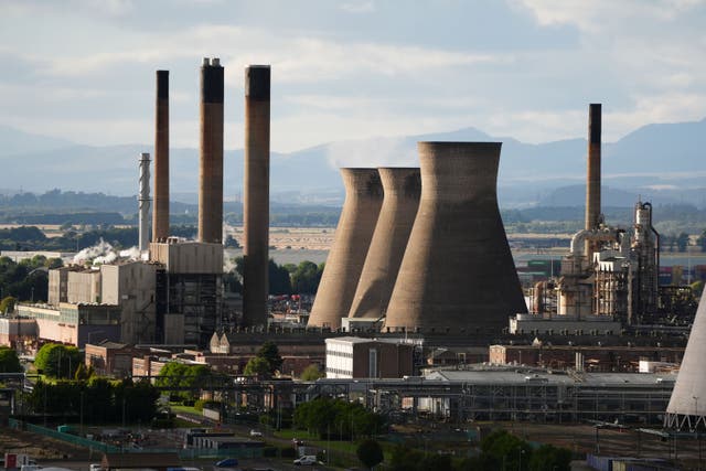 John Swinney called for the UK Government to nationalise the Grangemouth refinery (Andrew Milligan/PA)