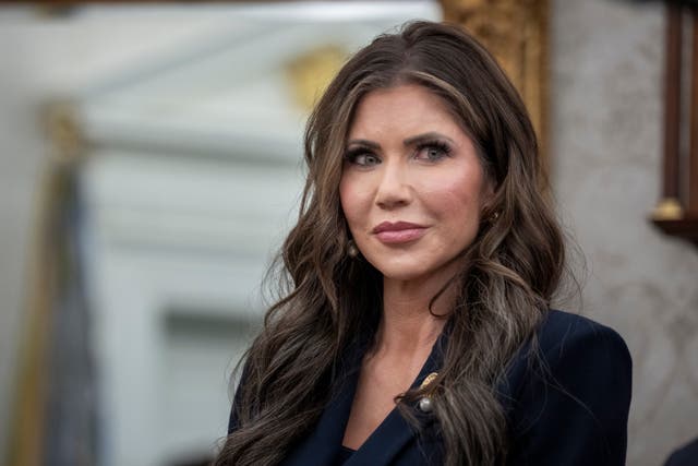 <p>Homeland Security Secretary Kristi Noem reported her handbag stolen over the weekend</p>