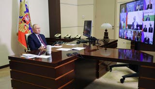 O Kremlin se recusou a comentar sobre uma linha do tempo para a paz