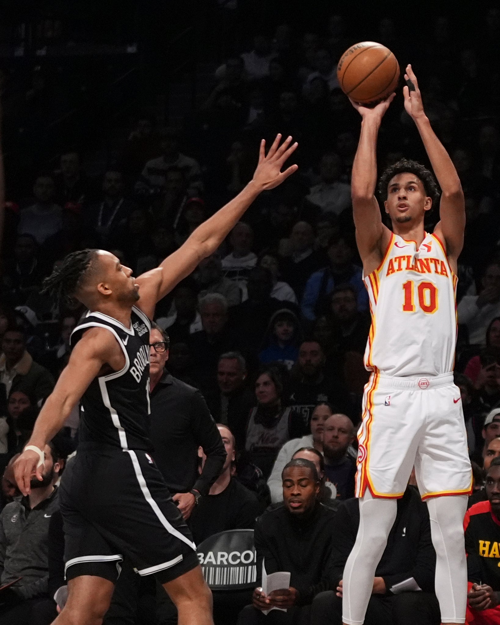 Hawks Nets Basketball