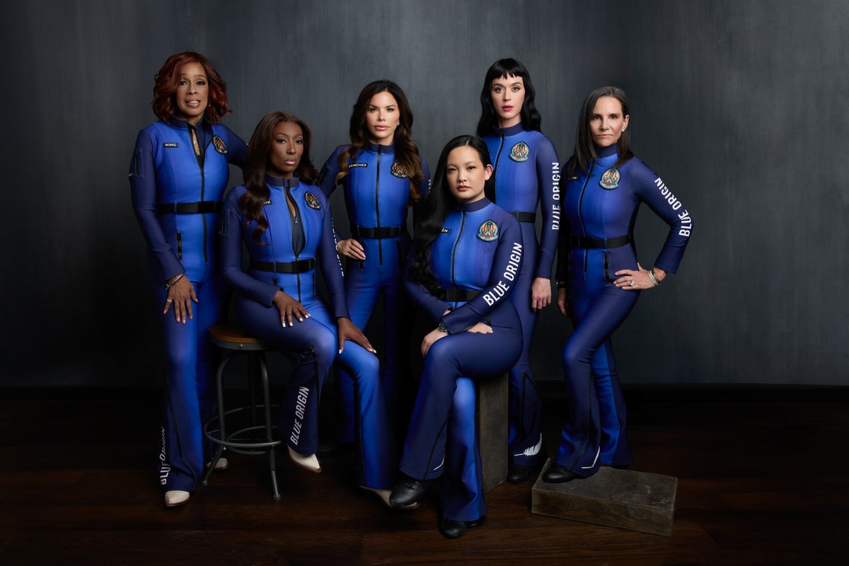 Katy Perry shares peek inside Blue Origin rocket ahead of historic all-female flight