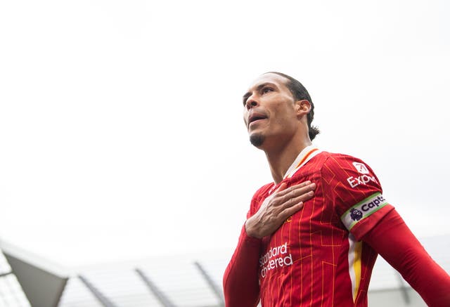 <p>Virgil van Dijk has signed a new contract at Liverpool</p>