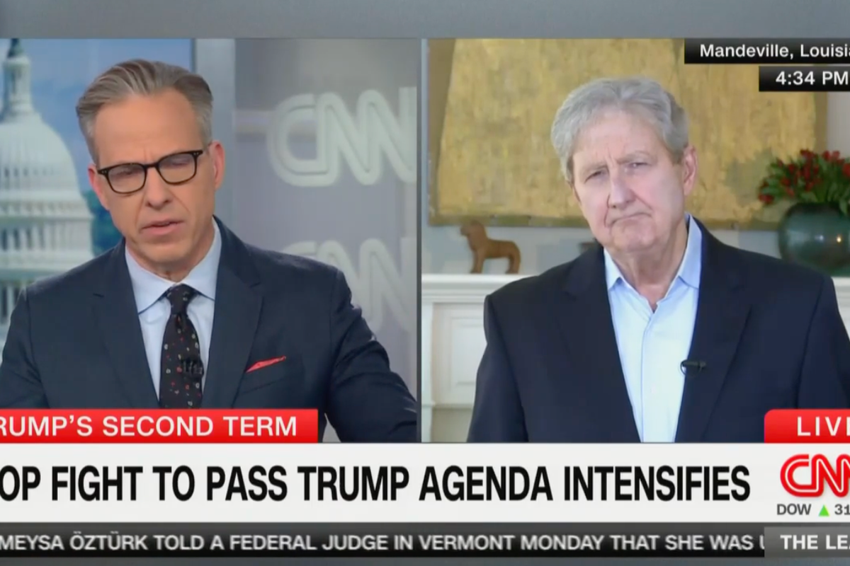 Republican senator admits he doesn’t know ‘what’s in Trump’s head’ over tariffs