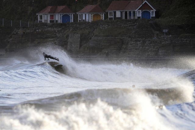 A team of researchers has been collaborating on wave science in a new publication (John Giles/PA)