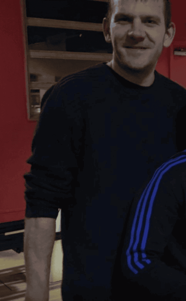 <p>David Eaton, 37, was stabbed to death by his friend, Matthew Higgins, 36, after a row over a “childish prank”</p>