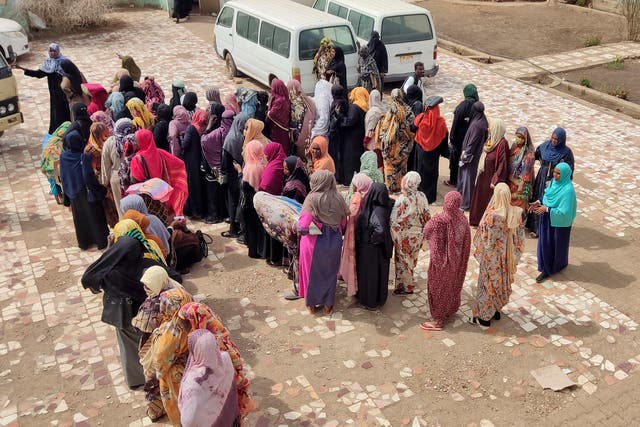 <p>‘Since the start of Sudan’s brutal conflict two years ago today, women and girls have come under constant attack’</p>