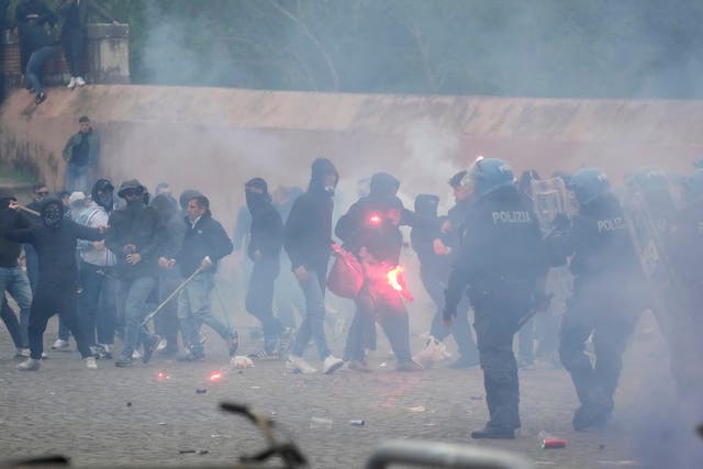 DERBY ITALIA VIOLENCIA