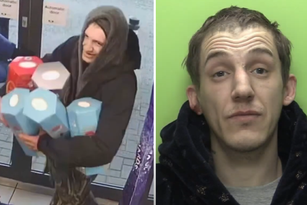 Watch: Thieves steal Easter eggs trapped inside Tesco