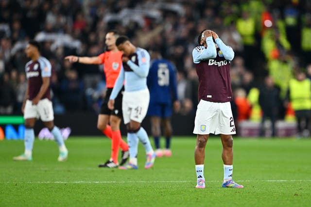 <p>Aston Villa were narrowly denied despite a remarkable fightback</p>