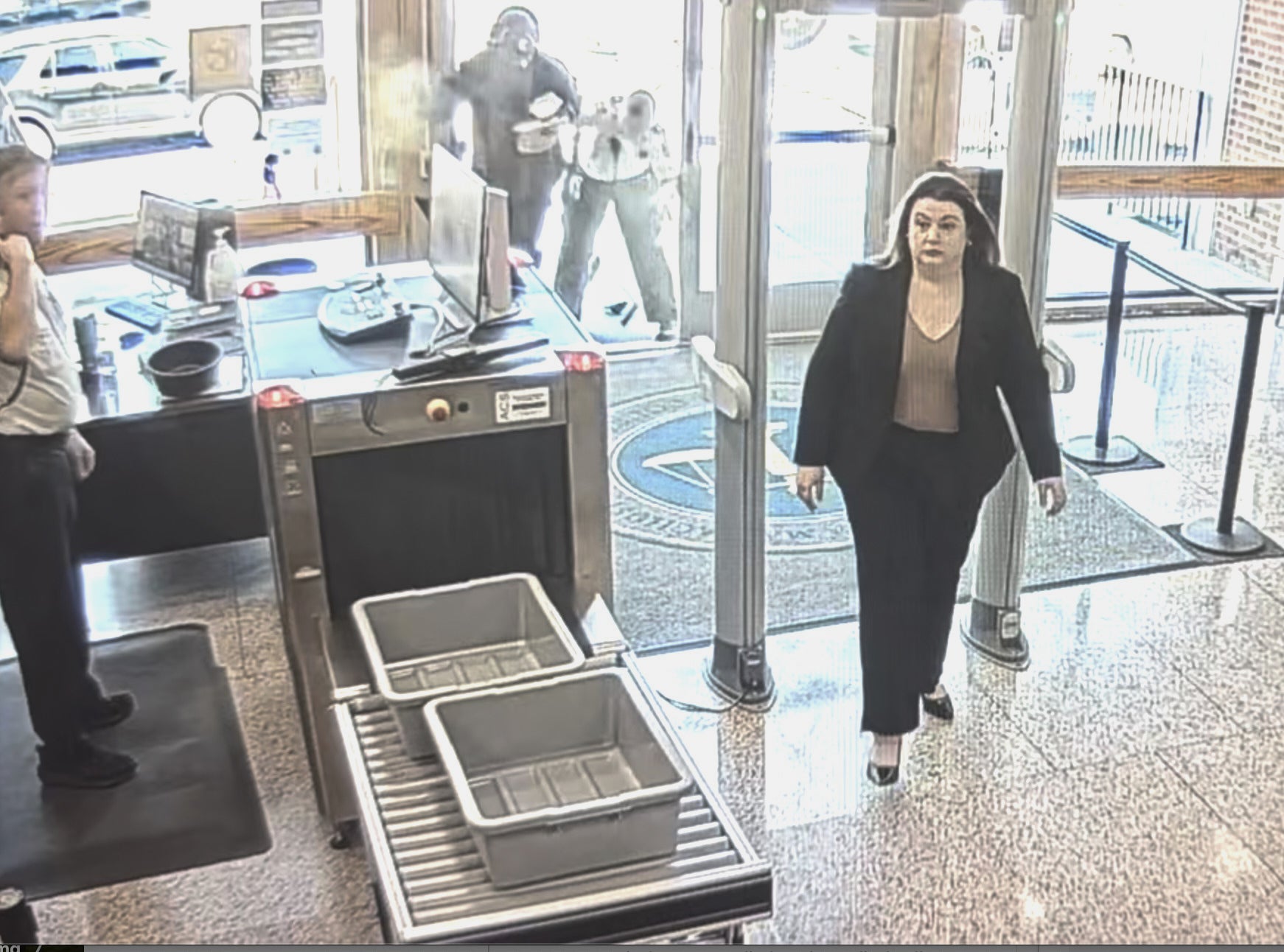 Courthouse Attack Pepper Spray