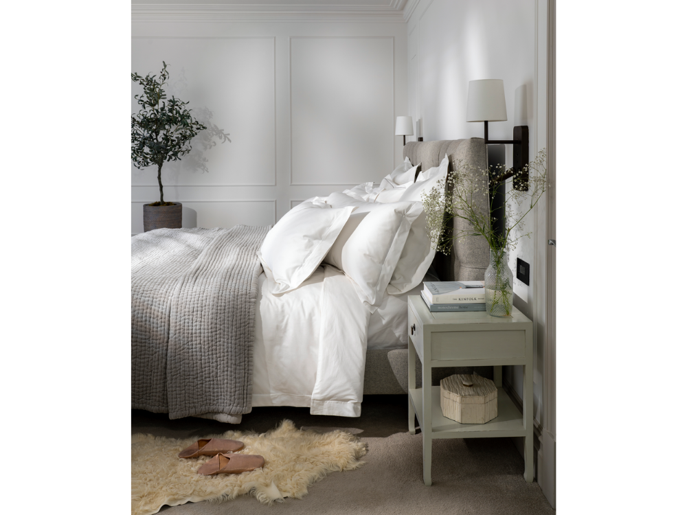 Soak & Sleep luxury 600TC Egyptian cotton bedding double duvet cover