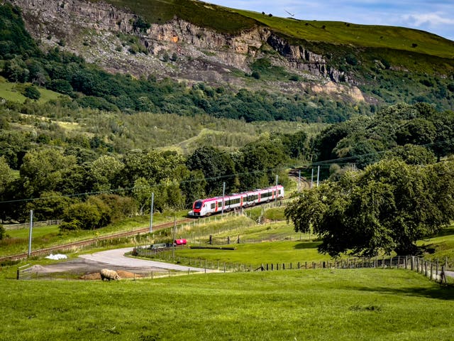 <p>The majority of the ‘Welsh Tube’ network is overground</p>