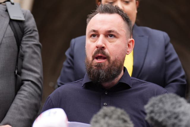 Manchester Arena attack survivor Martin Hibbert (PA)