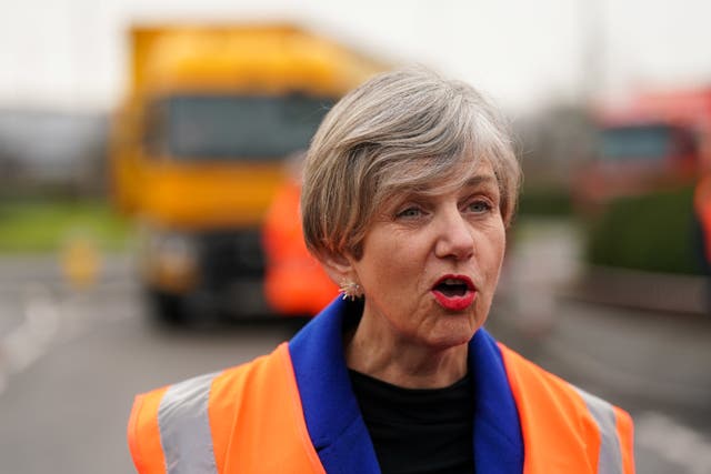 <p>Transport minister Lilian Greenwood said those on average incomes will not face higher taxes</p>