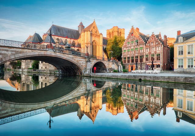 <p>National strikes in Belgium have seen flights grounded</p>