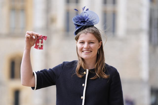 Tess Howard at Windsor Castle (Andrew Matthews/PA)