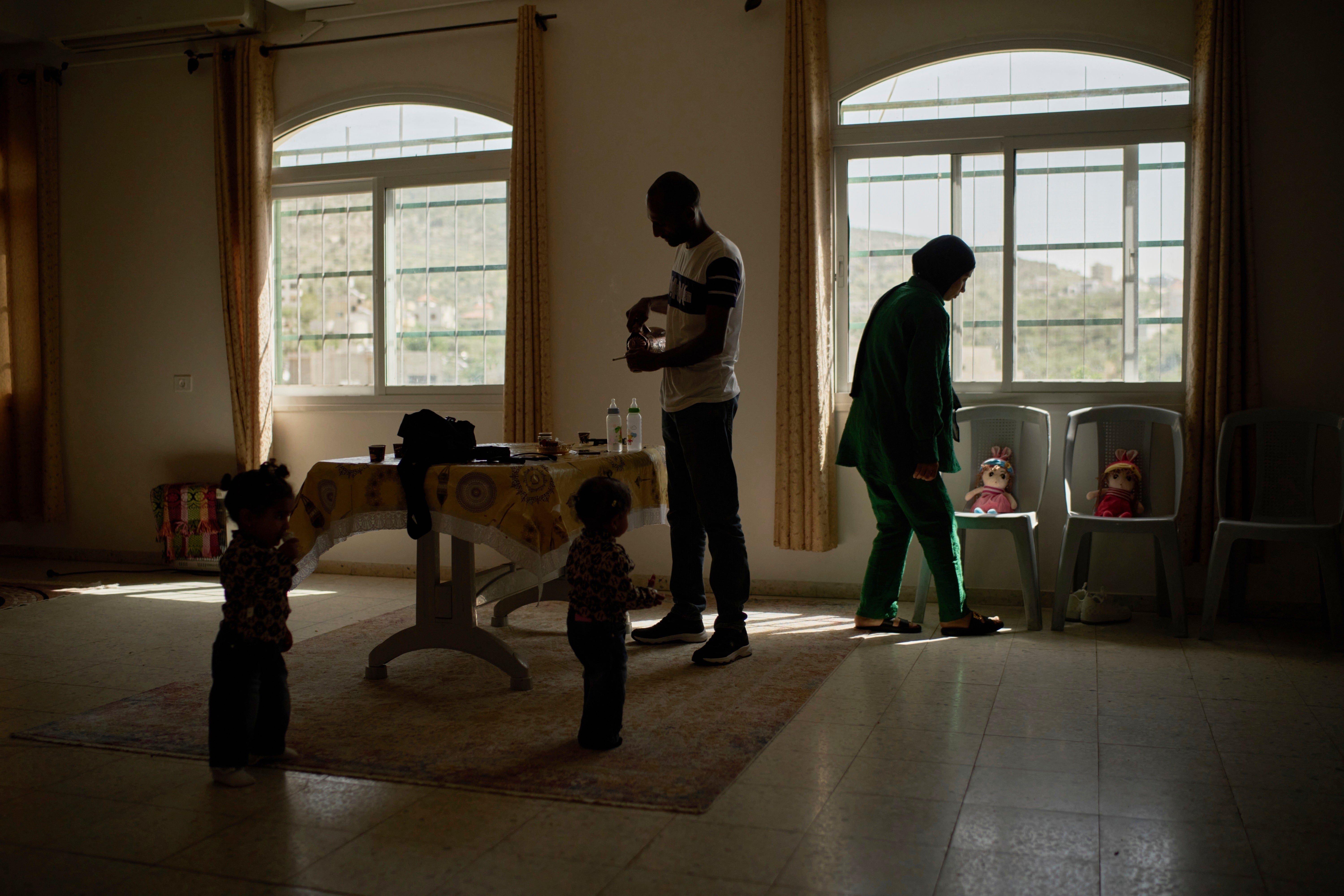 ISRAEL-PALESTINOS DESPLAZADOS-CISJORDANIA