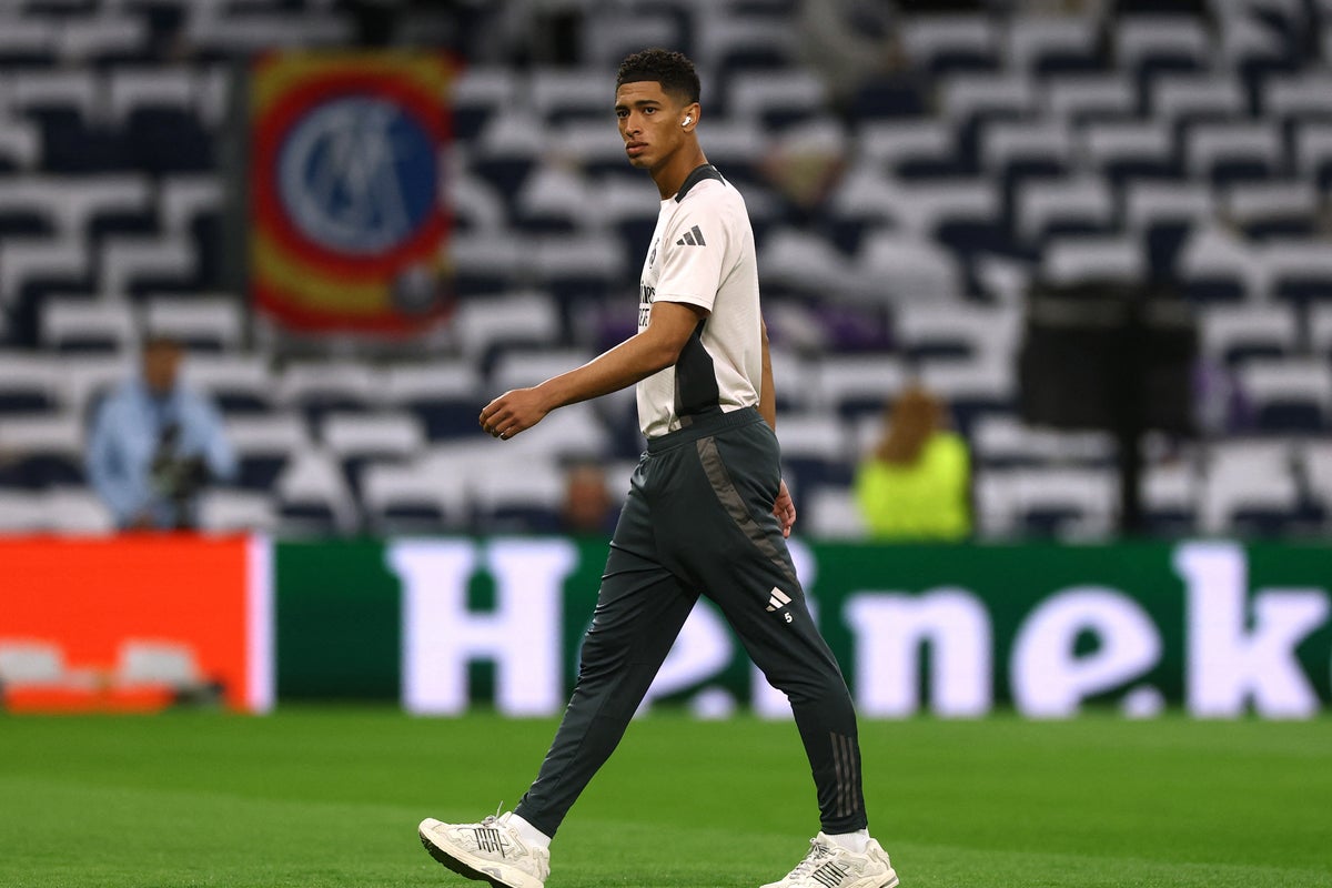 Real Madrid vs Arsenal LIVE: Gunners unchanged as they seek to reach Champions League semi-finals